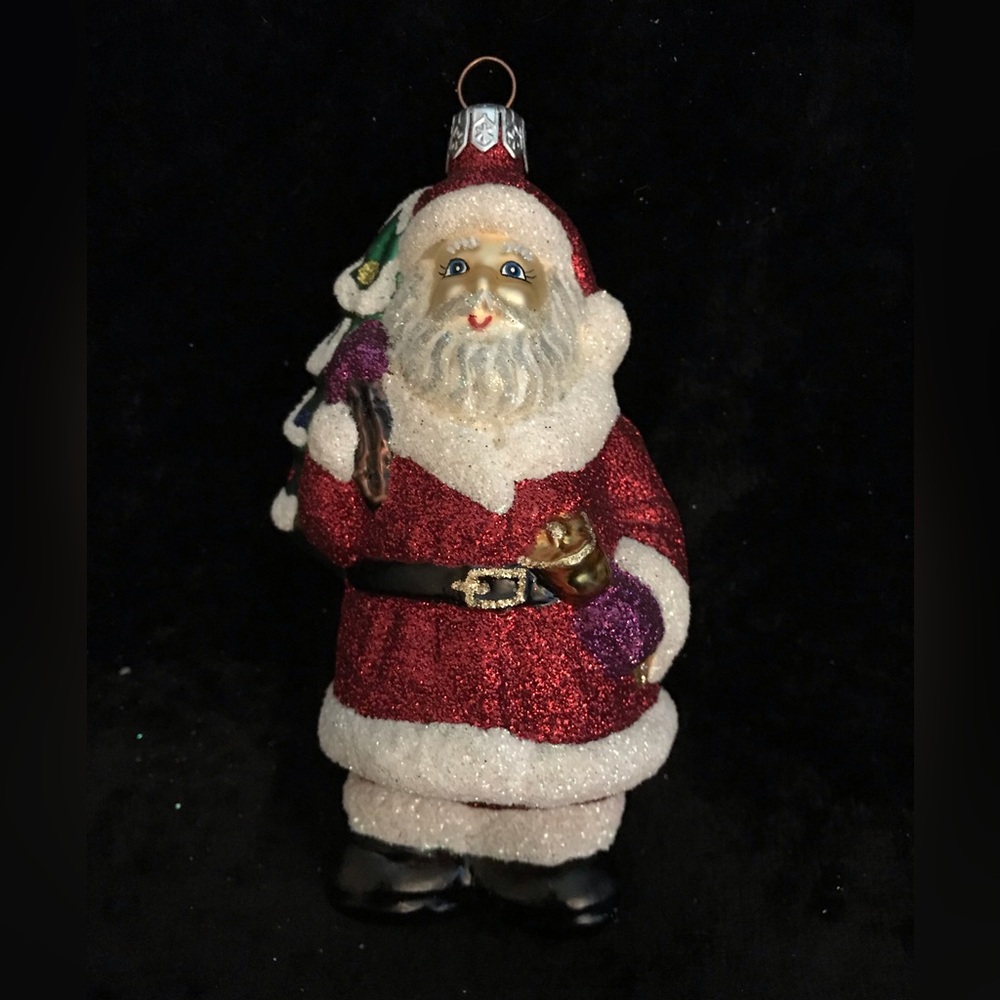 Slavic Treasures Santa ornament